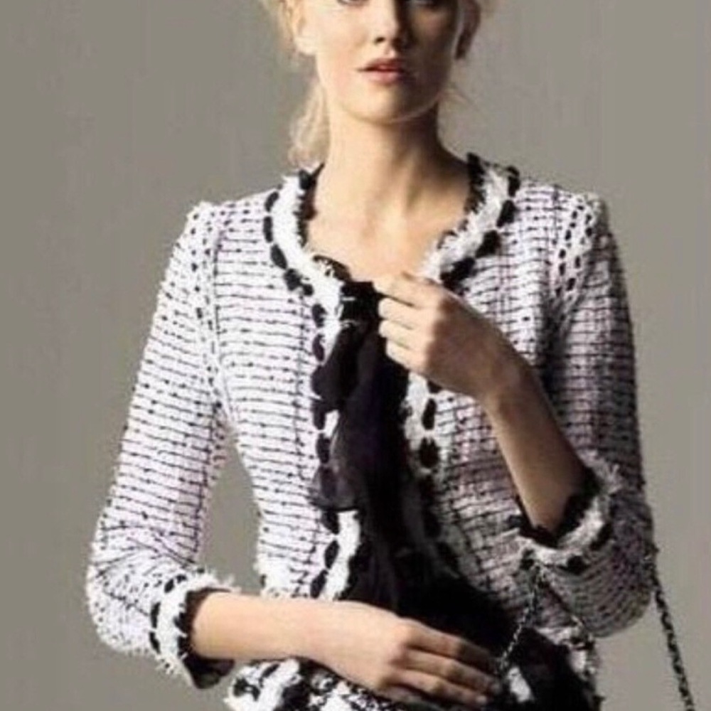 Vintage Chanel 2005 Karl Lagerfeld Paris Evening Coat US size 4 size 36